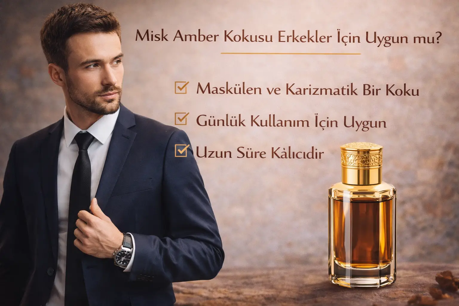 Misk Amber Kokusu Erkekler İçin Uygun mu?