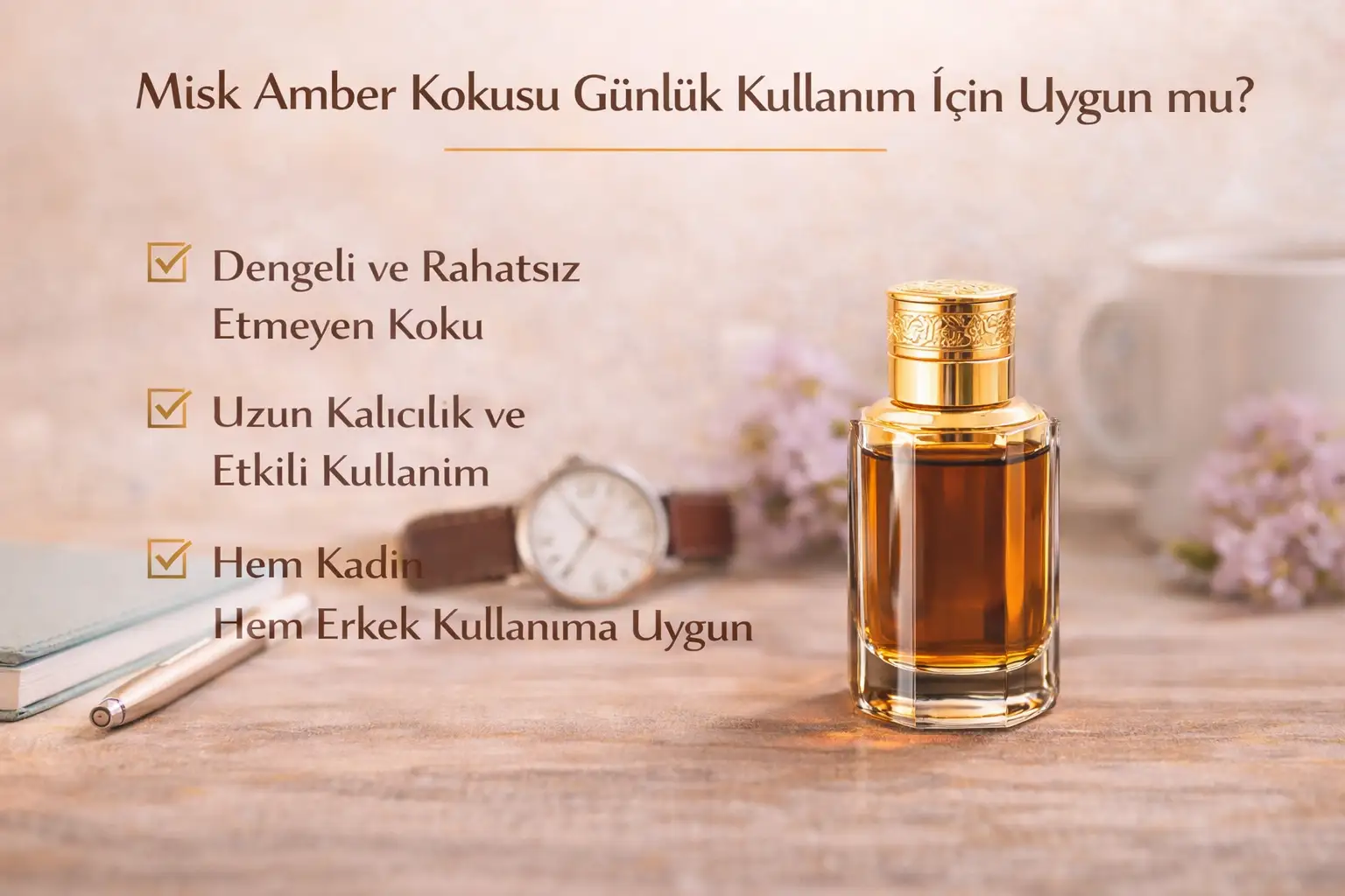 Misk Amber Kokusu Günlük Kullanım İçin Uygun mu?