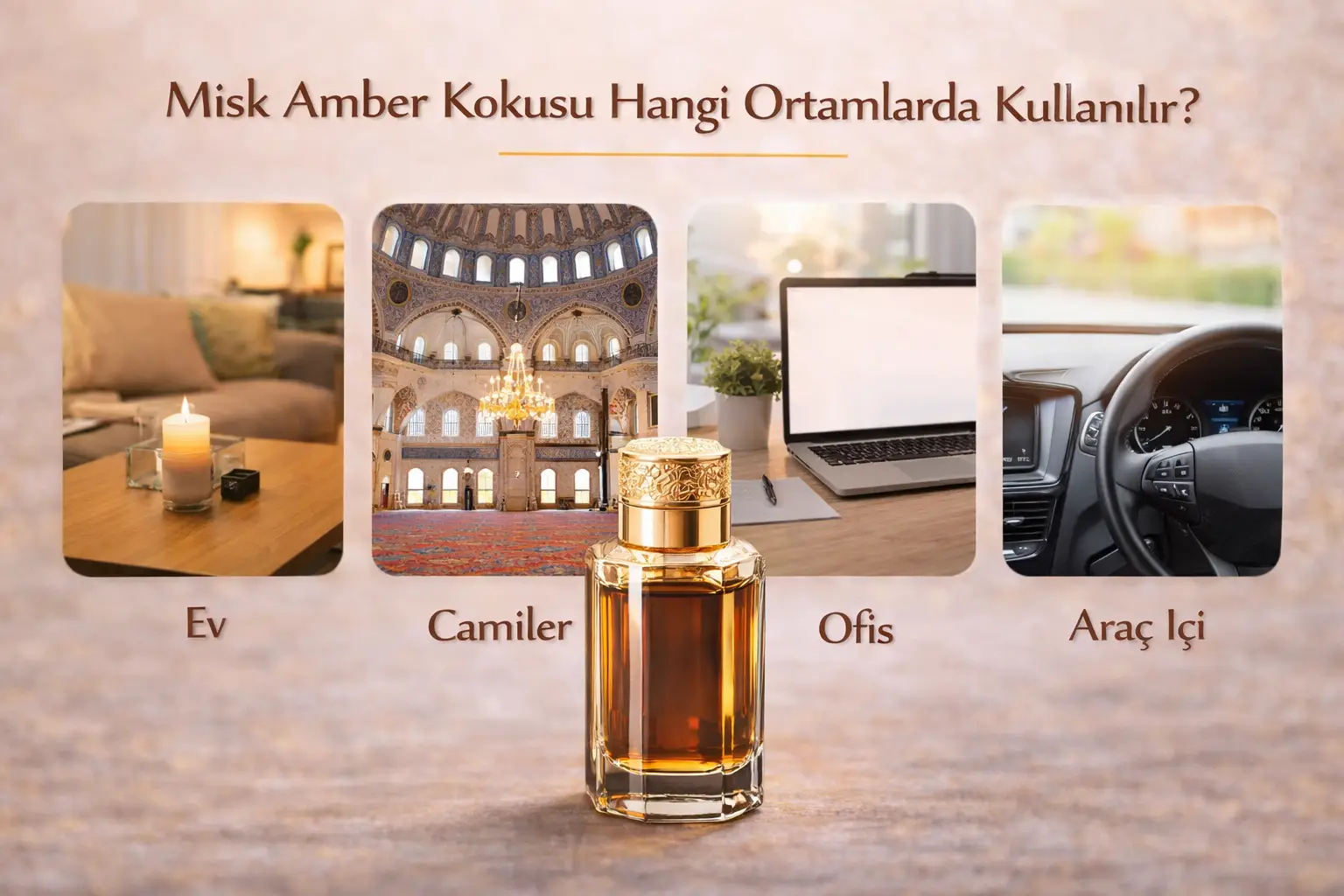 Misk Amber Kokusu Hangi Ortamlarda Kullanılır?