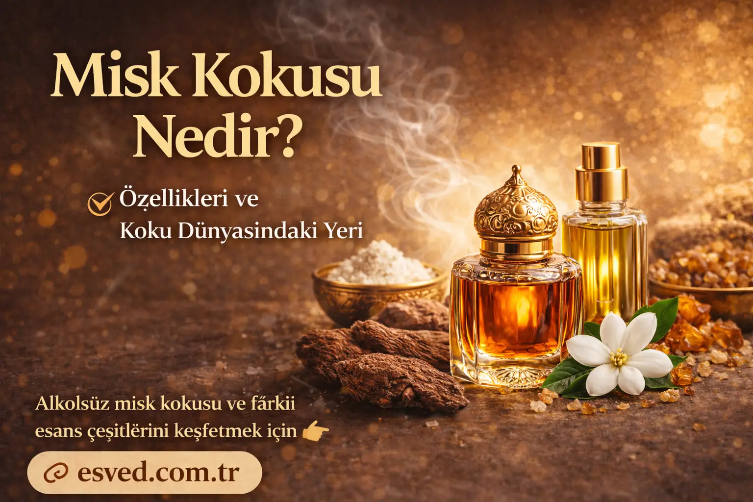 Misk Amber Kokusu Nedir? Özellikleri ve Koku Dünyasındaki Yeri